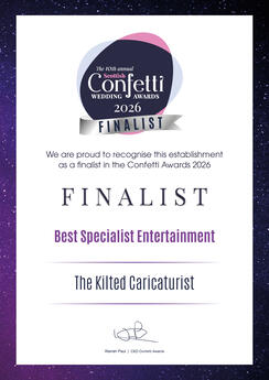 Scottish Confetti Wedding Awards Finalist - Best Specialist Entertainment